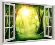 LIOX Picture window fairy forest, 100 × 65 cm - Painting
