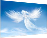 LIOX Painting of an angel in the clouds, 100 × 65 cm - Painting