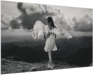 LIOX Painting girl with wings, 60 × 40 cm - Painting