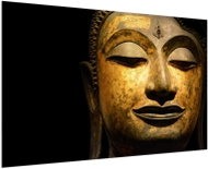 LIOX Painting bronze face of Buddha, 150 × 100 cm - Painting