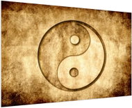 LIOX Yin and yang painting on canvas, 100 × 65 cm - Painting