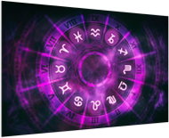 LIOX Picture on canvas horoscope, 40 × 25 cm - Painting