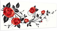 LIOX Painting on canvas rose, 80 × 35 cm - Painting