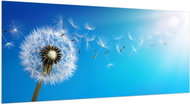 LIOX Dandelion in blue sky, 80 × 35 cm - Painting