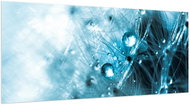 LIOX Painting of dandelions and drops, 80 × 35 cm - Painting