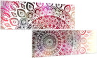LIOX Spring mandala, 120 × 60 cm, two-piece - Painting
