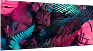 LIOX XL Colorful tropical leaves, 200 × 100 cm - Painting