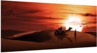 LIOX XL Painting of a camel in the desert, 250 × 125 cm - Painting
