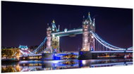 LIOX XL Painting night tower bridge, 250 × 125 cm - Painting