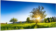 LIOX XL Picture of dawn in the countryside, 250 × 125 cm - Painting