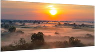 LIOX XL Painting Fog over the forest Pripyat, 300 × 150 cm - Painting