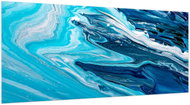 LIOX XL Painting acrylic blue, 300 × 150 cm - Painting
