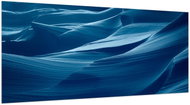 LIOX XL Painting of blue rock abstraction, 300 × 150 cm - Painting