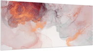 LIOX XL Painting abstraction of coloured smoke, 300 × 150 cm - Painting