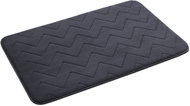 GEDY MOUSSE Koupelnová předložka, 50 × 80 cm, černá 96MS508085 - Bath Mat