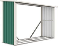G21 Dřevník WOH 335, zelený 242 x 156 x 89 cm - Dřevník