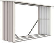 G21 Dřevník WOH 335, šedý 242 x 156 x 89 cm - Dřevník