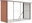 Log Cabin WOH 682, brown - 302 x 190 x 111,9 cm