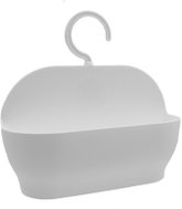 AQUALINE SHARON Polička do koupelny rovná, závěsná, bílá SH8455 - Bathroom Shelf