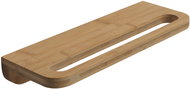 GEDY HIMALAYA Polička do koupelny rovná, na hmoždinku, hnědá HY19 - Bathroom Shelf