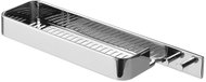 GEDY Il GIGLIO Polička do koupelny rovná, na hmoždinku, stříbrná A91813 - Bathroom Shelf