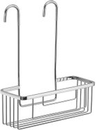 GEDY SMART Polička do koupelny rovná, závěsná, stříbrná 248913 - Bathroom Shelf