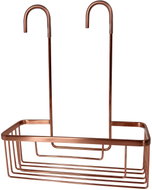 GEDY SMART Polička do koupelny rovná, závěsná, měď 248982 - Bathroom Shelf