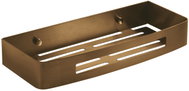 GEDY SMART Polička do koupelny rovná, na hmoždinku, měď 241782 - Bathroom Shelf