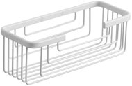 GEDY SMART Polička do koupelny rovná, na hmoždinku, bílá 2419-02 - Bathroom Shelf