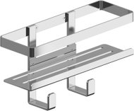METAFORM MYLINE Polička do koupelny rovná, na hmoždinku, stříbrná 105T10100 - Bathroom Shelf