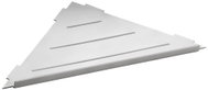 SAPHO SMART Corner Bathroom Shelf, Wall-Mounted, Silver XJ615 - Bathroom Shelf