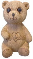 Prodex Medvěd velký 20 × 14 cm, pletený design - New