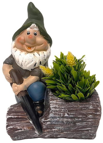 Prodex Dwarf on a Stump with a Saw, Packaging 26 × 19cm - New - Main image