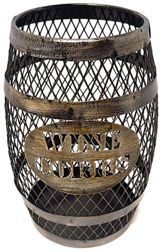 Prodex Metal Cork/Bottle Barrel 18 × 12cm - New - Main image