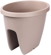 Plastkon Balconia OVI balkónový květináč taupe 30 cm - Květináč