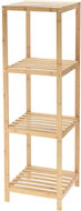HOME STYLING COLLECTION Bamboo shelf, 4 tiers, 110 cm - Shelving Unit