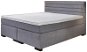 SUN GARDEN Kontinentální postel Kokomo BX1750, včetně topperu, 180 × 200 cm světle šedá - Postel