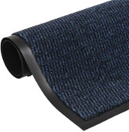 Shumee Protiprachová obdĺžniková rohožka všívaná 40 × 60 cm modrá - Rohožka