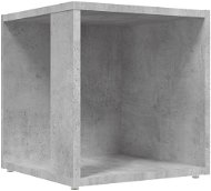 Shumee Odkládací stolek betonově šedý 33 × 33 × 34,5 cm dřevotříska - Odkládací stolek