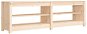 Lavice s botníkem 160 × 36,5 × 50 cm masivní borovice - Botník