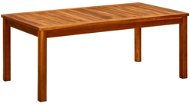 Shumee Záhradný konferenčný stolík 110 × 60 × 45 cm masívna akácia - Záhradný stôl