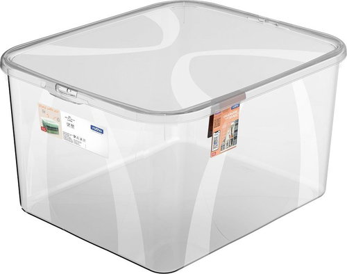 ROTHO lona storage box 25 l transparent - Storage Box - Main image