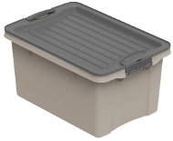 ROTHO Compact úložný box s vekom A4, 13 l cappuccino - Úložný box