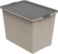 ROTHO Compact úložný box s víkem A3, 70 l cappuccino - Úložný box