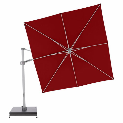 KNIRPS 320 × 320 cm - luxury swinging garden parasol with side bar Wine - Sun Umbrella - Main image