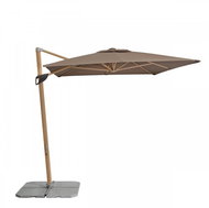 Doppler ALU WOOD 220 × 300 cm - garden parasol with side pole 846 - Sun Umbrella