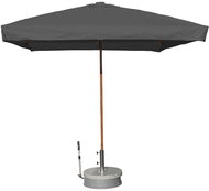 Doppler Gastro Magic Junior Alu Wood 2 × 2 m - sunshade with frill 840 - Sun Umbrella