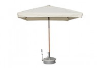 Doppler Gastro Magic Junior Alu Wood 2 × 2 m - Umbrella with frill 820 - Sun Umbrella