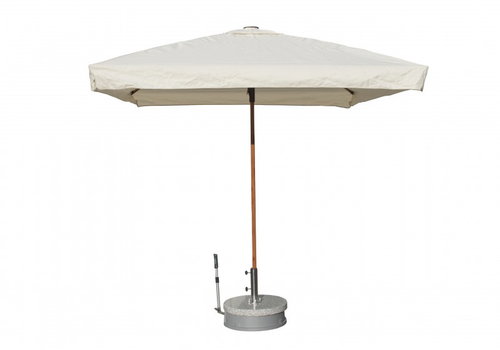 Doppler Gastro Magic Junior Alu Wood 2 × 2 m - Umbrella with frill 820 - Sun Umbrella - Main image