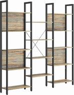 Artenat Policový regál Criss Cross, 166 cm, světle hnědý - Shelving Unit